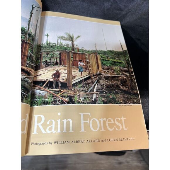 December 1988 National Geographic HOLOGRAM EARTH 🌍 / MCDONALD'S AD‎ Front/Back - Picture 14 of 16